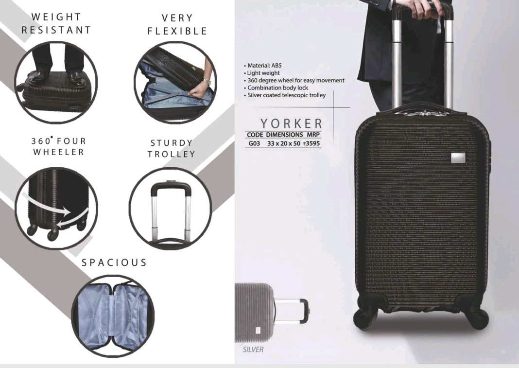 Goblin yorker trolley bag 2025 price